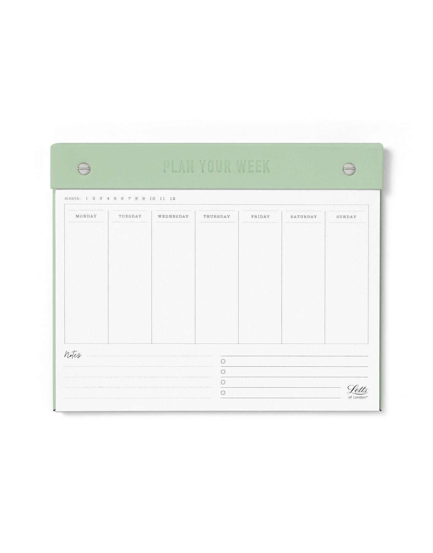 Letts Undated 250x200mm Conscious Weekly Planners