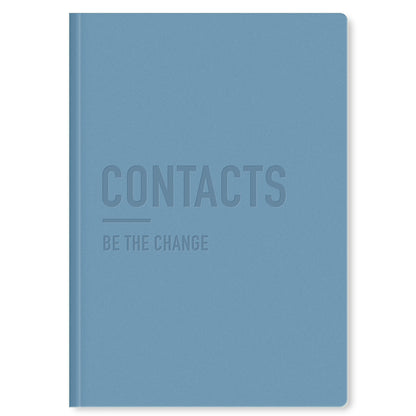 Letts Conscious Address Book A5 Ocean