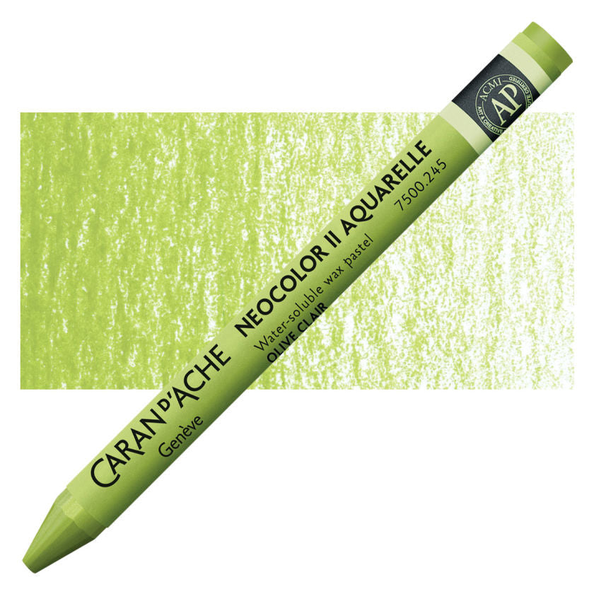 Caran d'Ache Neocolor II Aquarelle Pastel Crayons