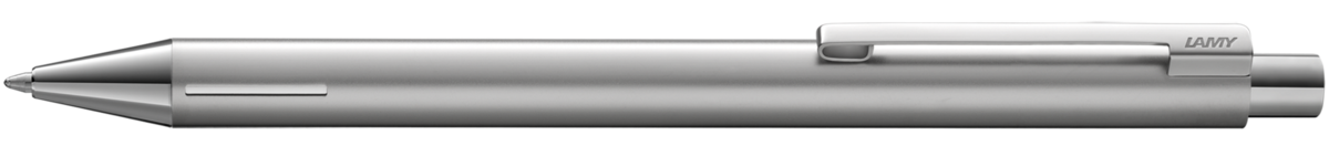 Lamy Econ 240 Brushed Stainless Steel Ballpoint Pen