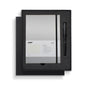 Lamy A5 Hard Cover Notebook + Black Fountain Pen Gift Set