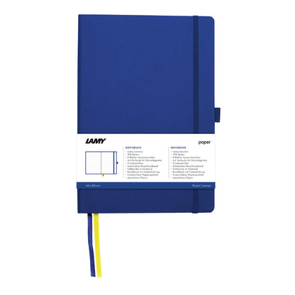Lamy A5 Soft Cover Notebook + Blue Fountain Pen Gift Set