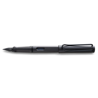 Lamy A5 Soft Cover Notebook + Charcoal Fountain Pen Gift Set
