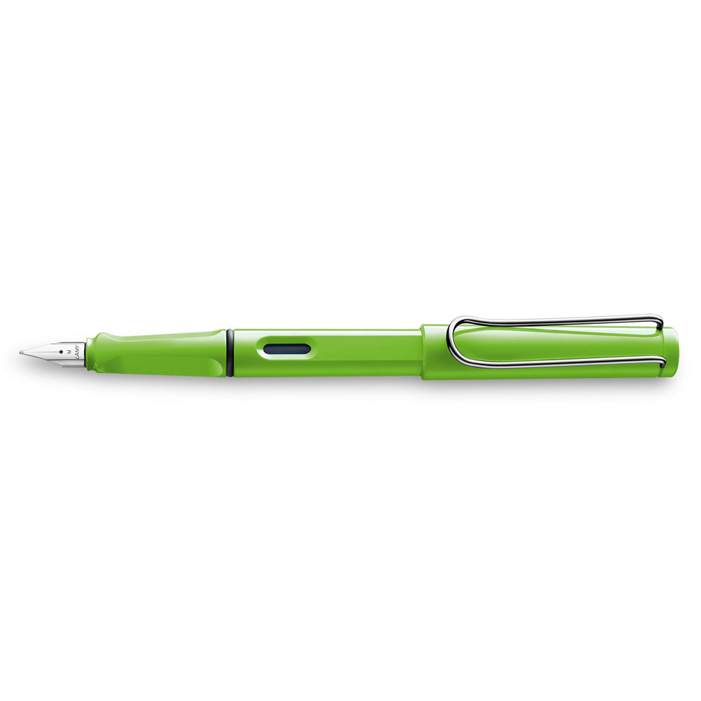 Lamy A6 Soft Cover Notebook + Green Fountain Pen Gift Set
