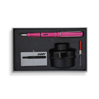 Lamy E193 Pink Fountain Pen Gift Set