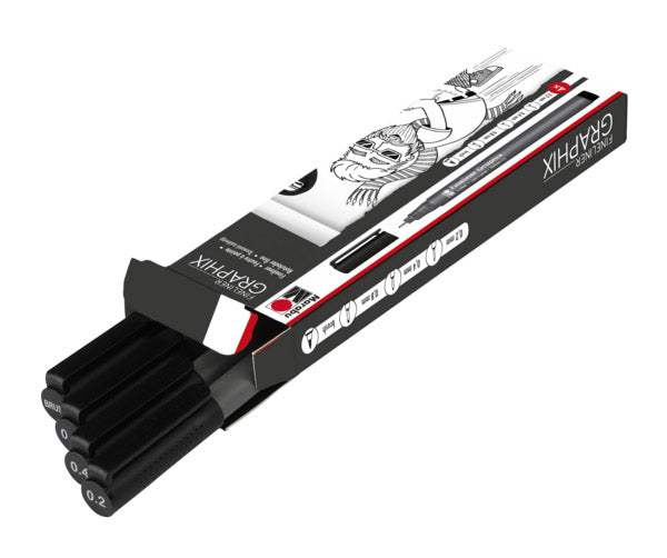 Marabu Fineliner Graphix Set Of 4