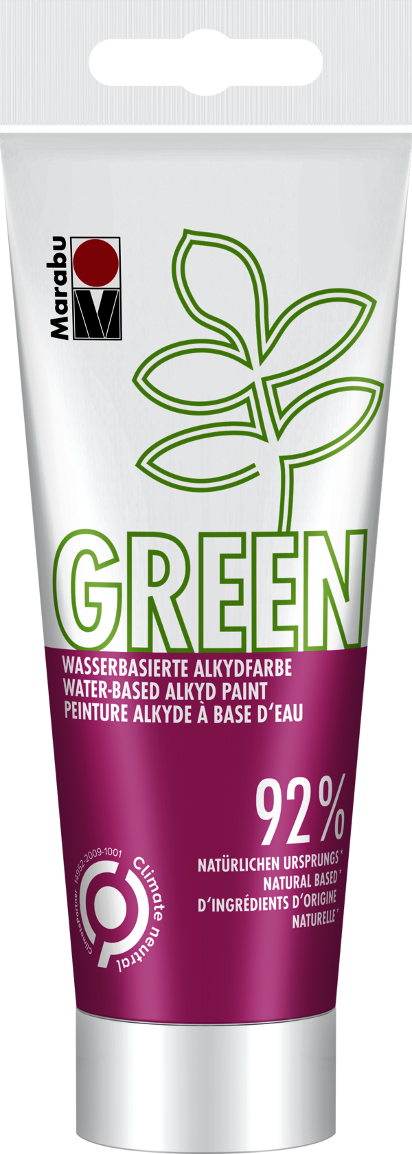 Marabu Green Water-Based Alkyd Paint 100ml