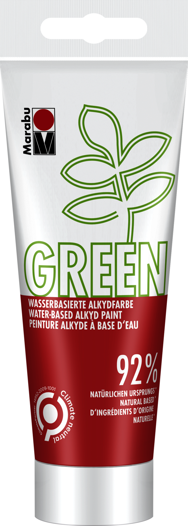 Marabu Green Water-Based Alkyd Paint 100ml