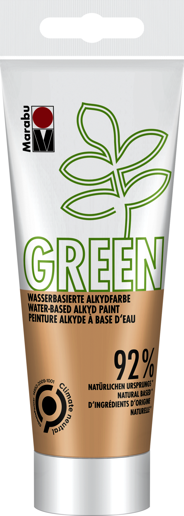 Marabu Green Water-Based Alkyd Paint 100ml