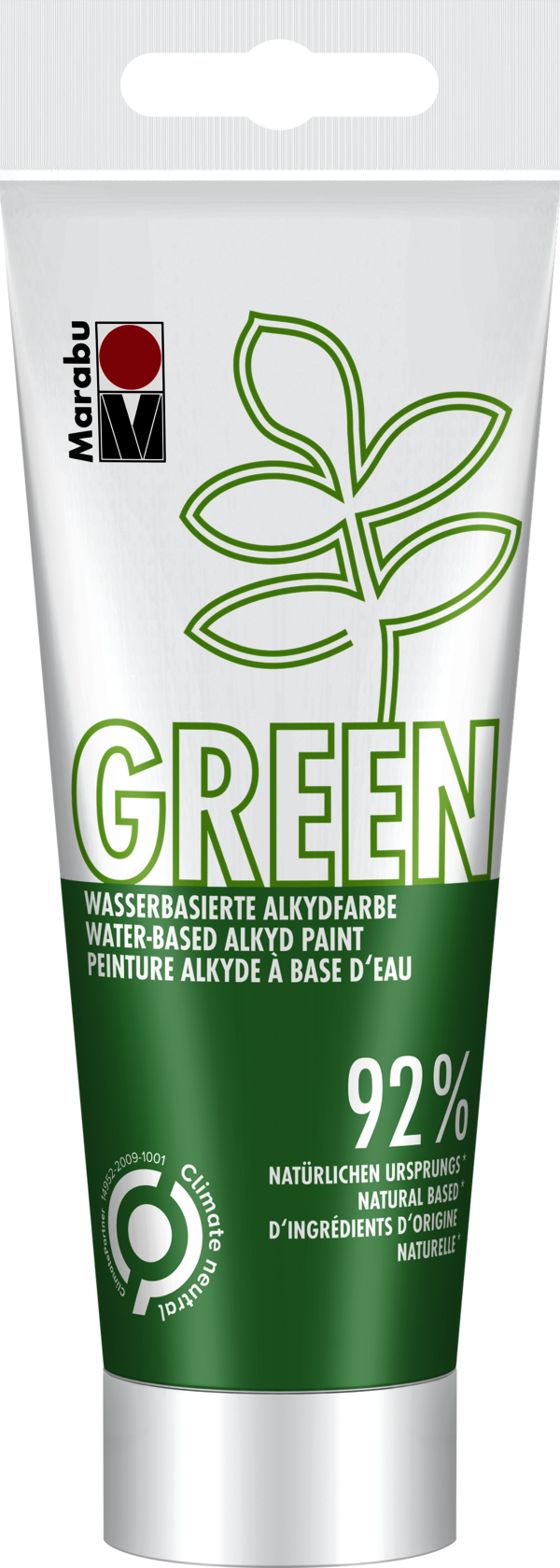 Marabu Green Water-Based Alkyd Paint 100ml