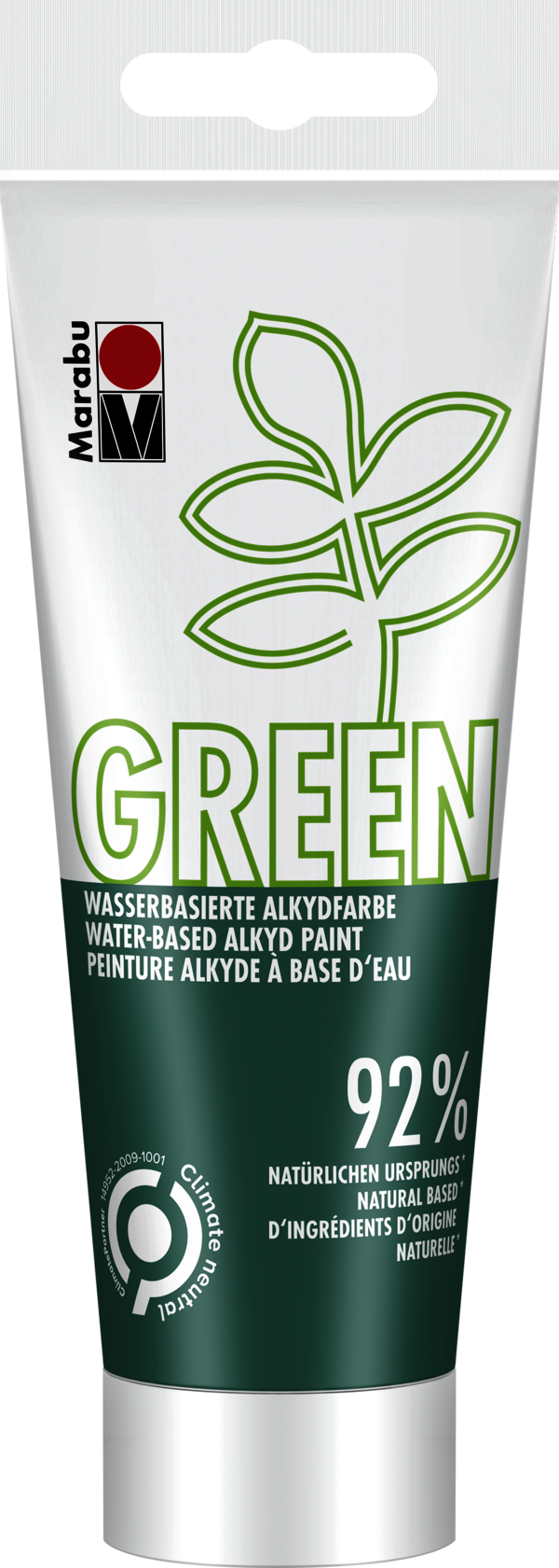 Marabu Green Water-Based Alkyd Paint 100ml