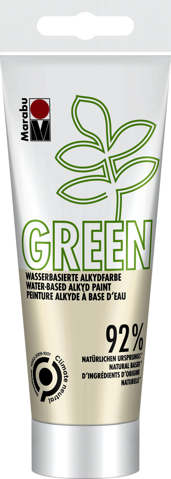 Marabu Green Water-Based Alkyd Paint 100ml