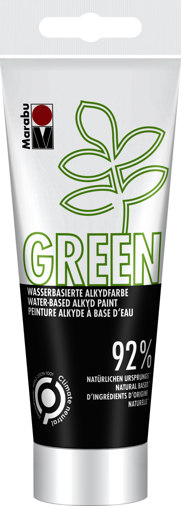 Marabu Green Water-Based Alkyd Paint 100ml