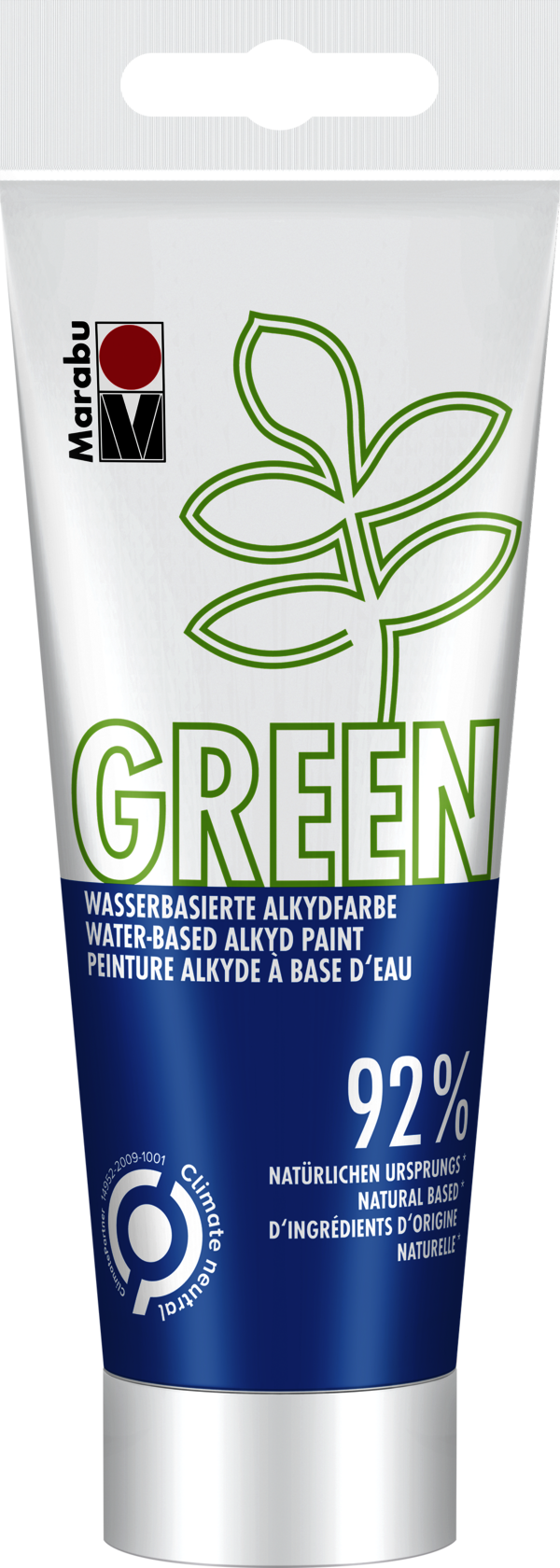 Marabu Green Water-Based Alkyd Paint 100ml