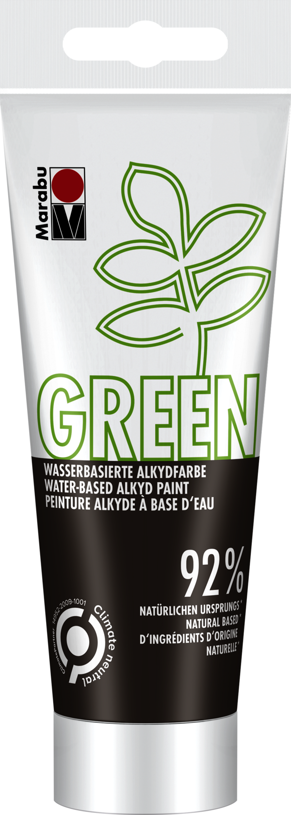 Marabu Green Water-Based Alkyd Paint 100ml