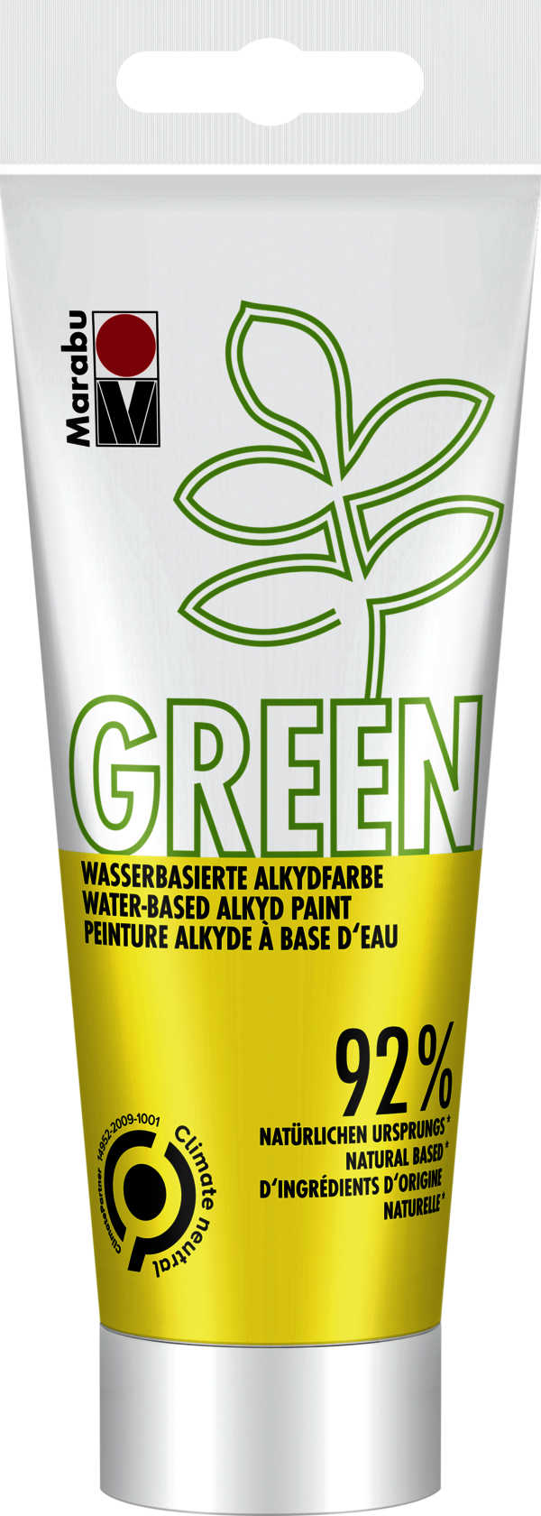 Marabu Green Water-Based Alkyd Paint 100ml