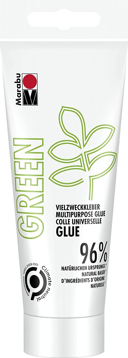 Marabu Green Multi-Purpose Glue Creamy White 100ml