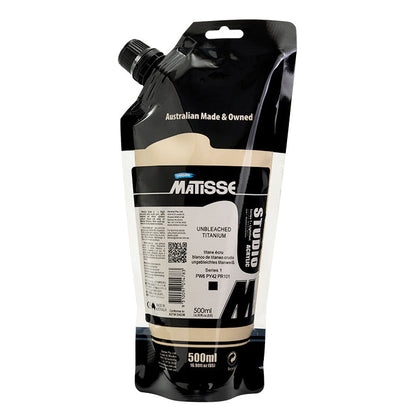 MATISSE STUDIO 500ML UNBLEACHED TITANIUM