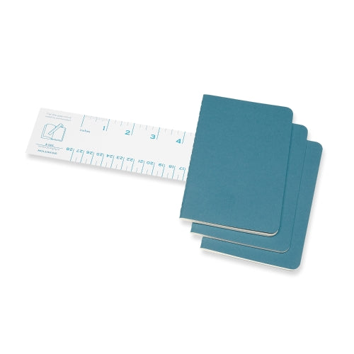 Moleskine Cahier Pocket Ruled Journals Pack Of 3