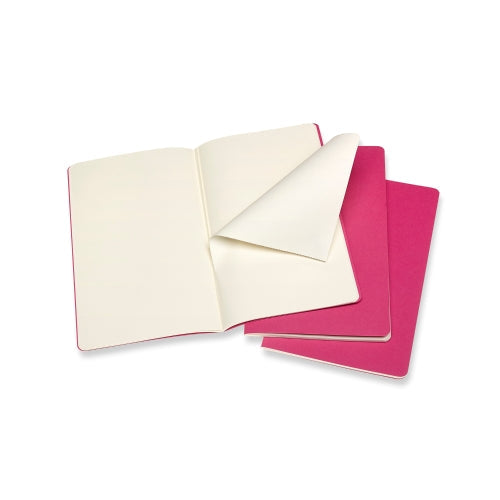 Moleskine Cahier Large Plain Journals Pack Of 3