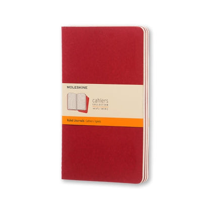 Moleskine Cahier Large Ruled Journals Pack Of 3
