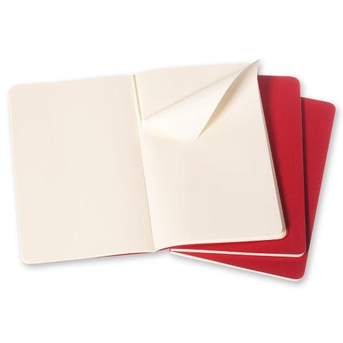 Moleskine Cahier Large Plain Journals Pack Of 3