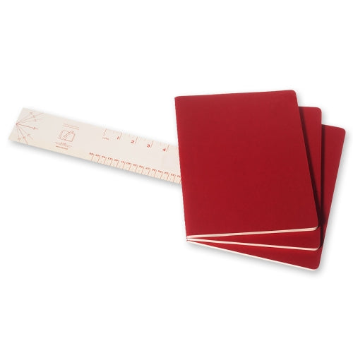 Moleskine Cahier Xtra Large Ruled Journals Pack Of 3