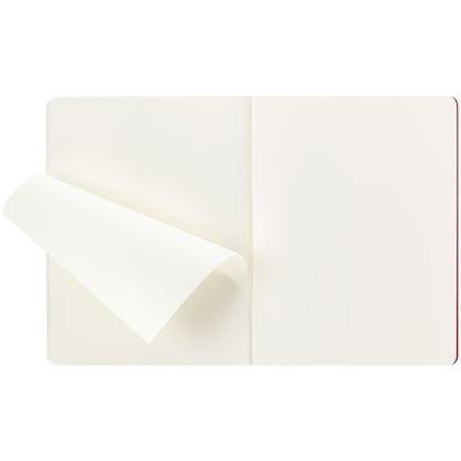 Moleskine Cahier Journals XL Cranberry Red Plain Pack 3