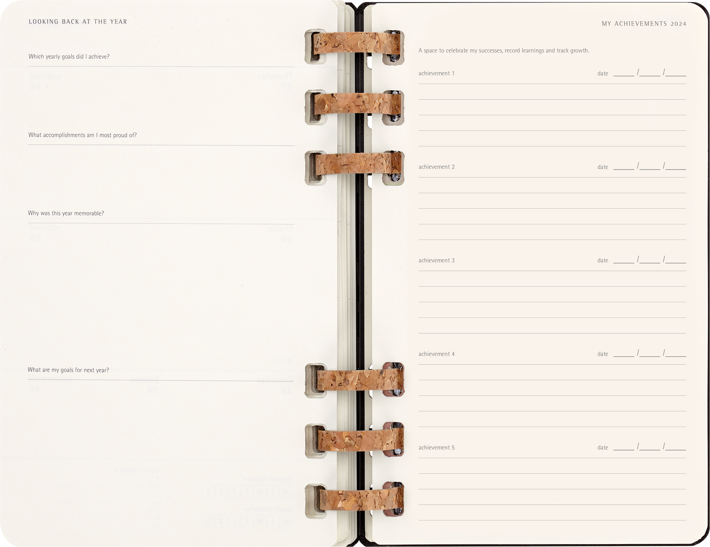 Moleskine 12 Month Spiral Planner HC Large Black