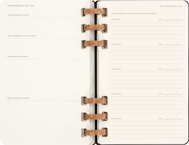 Moleskine 12 Month Spiral Planner HC Large Black