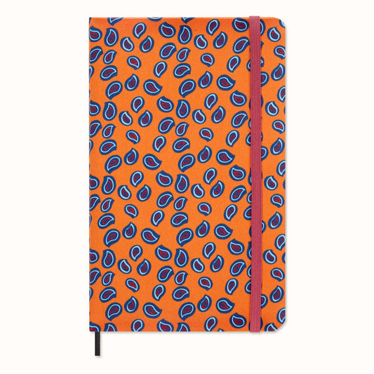 Moleskine LE Professional Silk Orange Large Hard Cover Undated Planner with Gift Box