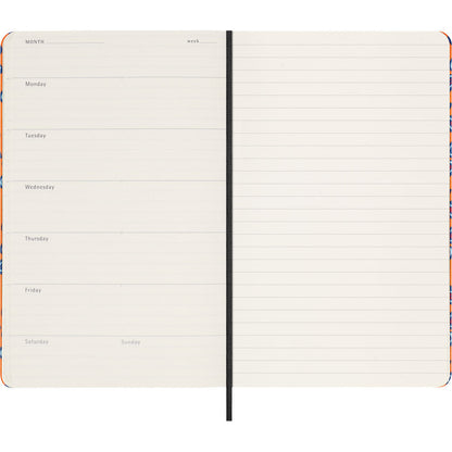 Moleskine LE Professional Silk Orange Large Hard Cover Undated Planner with Gift Box