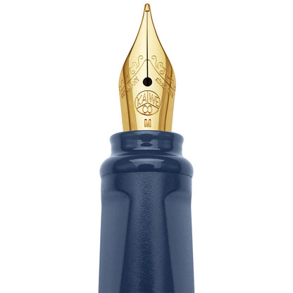 Moleskine Kaweco Blue Ballpoint + Fountain Pen Set