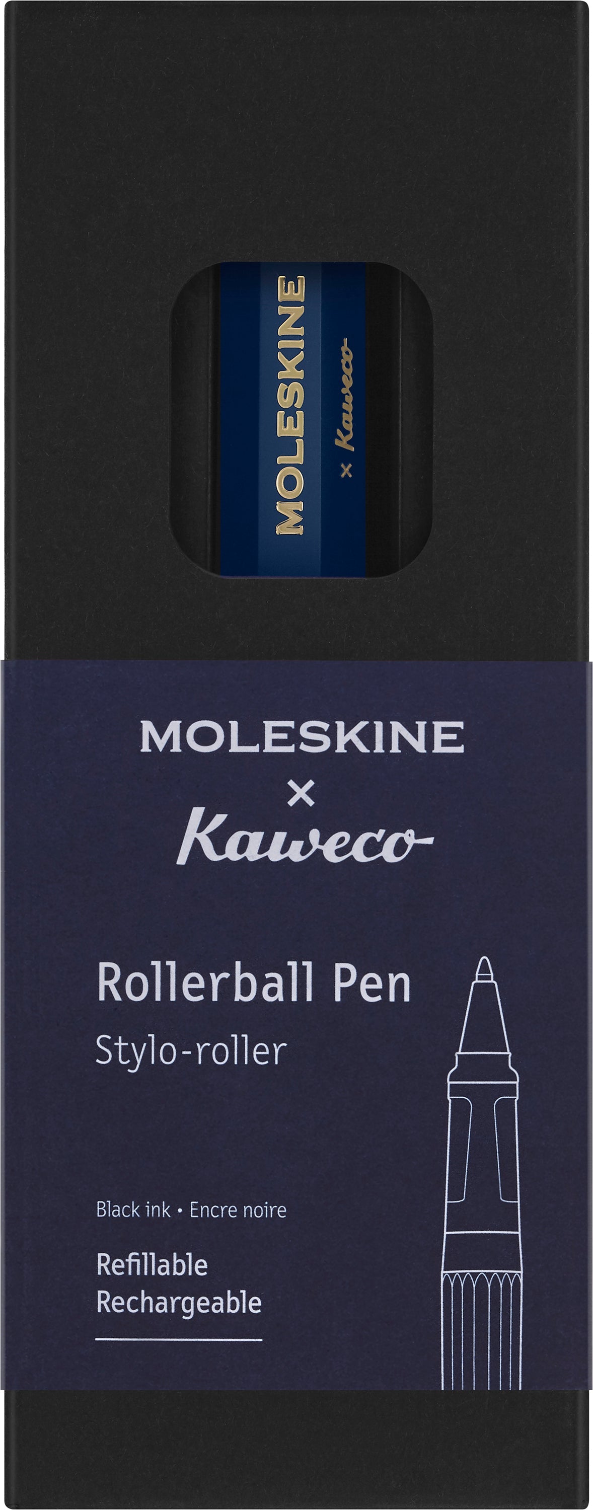 Moleskine Kaweco 0.7mm Rollerball Pens