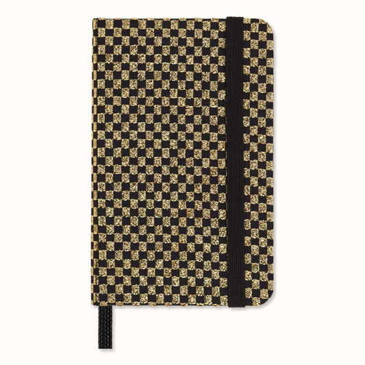 Moleskine LE Shine Gold XS Plain Hard Cover Notebook with Gift Box