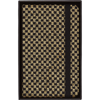 Moleskine LE Shine Gold XS Plain Hard Cover Notebook with Gift Box