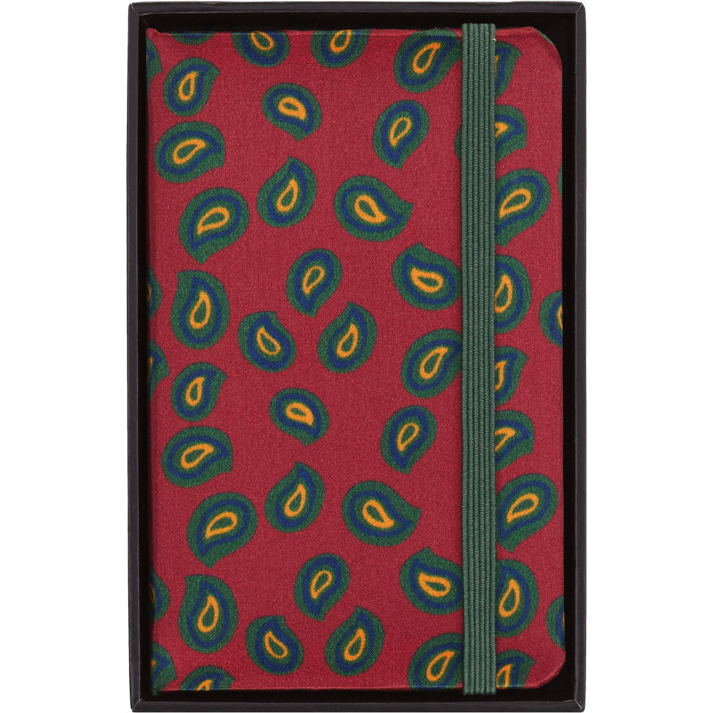 Moleskine LE Professional Silk Bordeaux XS Plain Hard Cover Notebook with Gift Box