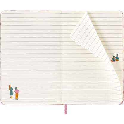 Moleskine Limited Collection Sakura Pocket Ruled Couple Notebook