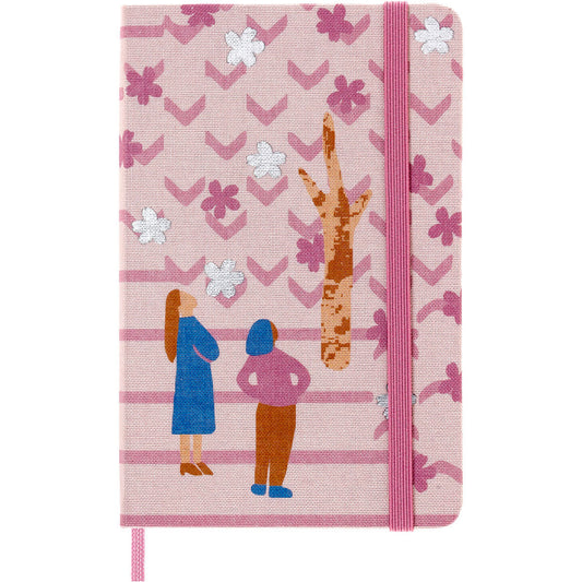 Moleskine Limited Collection Sakura Pocket Ruled Couple Notebook