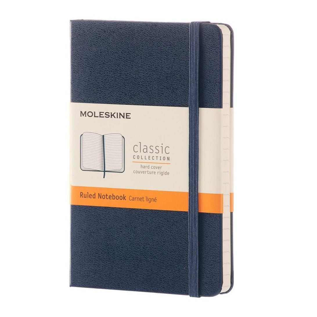 Moleskine Pocket Ruled Hard Cover Notebooks