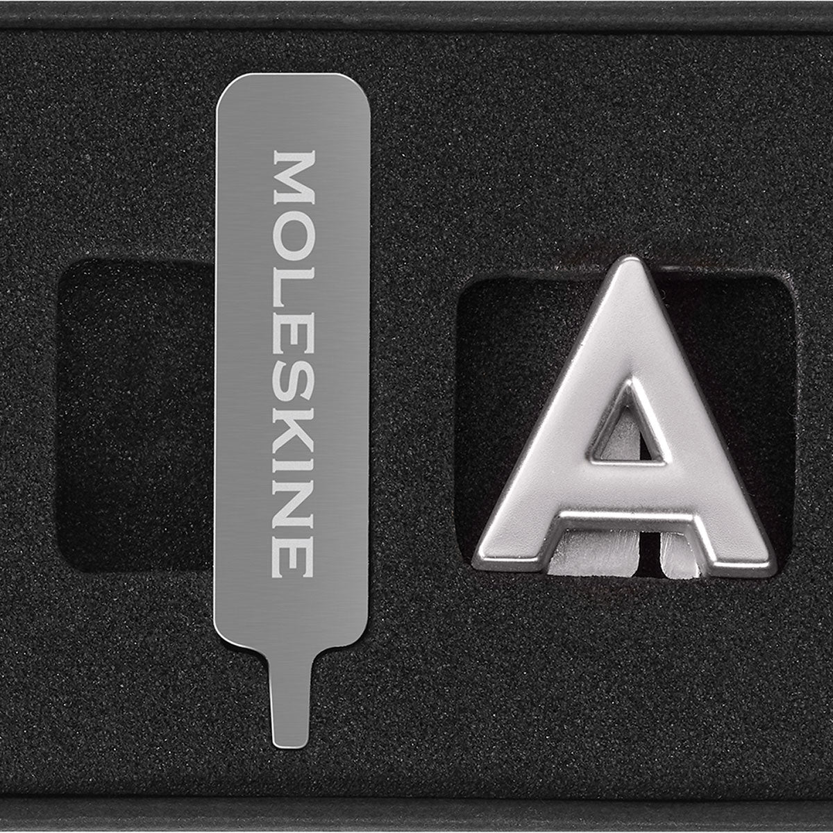 Moleskine A-Z Silver Letter Pins – The Ink Spot