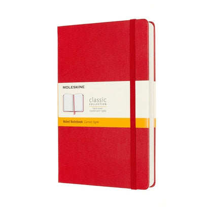 Moleskine Large Expanded Ruled Hard Cover Notebooks