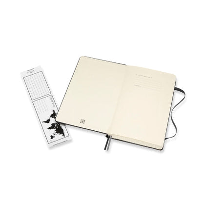 Moleskine Notebook Large Expanded Square Black Hard Cover