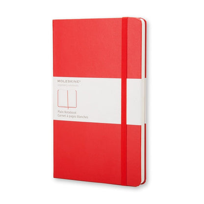 Moleskine Large Plain Hard Cover Notebooks