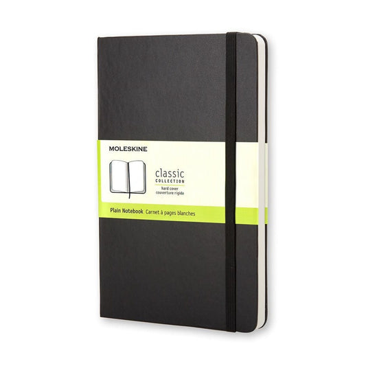 Moleskine Large Plain Hard Cover Notebooks