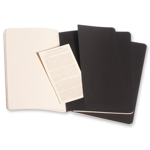 Moleskine Cahier Large Ruled Journals Pack Of 3