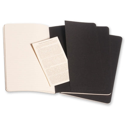 Moleskine Cahier Large Ruled Journals Pack Of 3