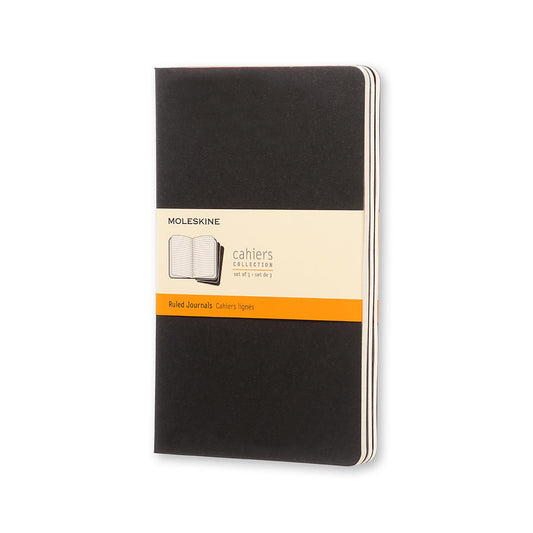 Moleskine Cahier Large Ruled Journals Pack Of 3
