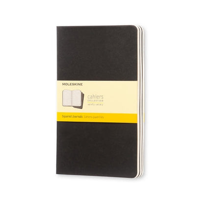 Moleskine Cahier Large Square Journals Pack Of 3