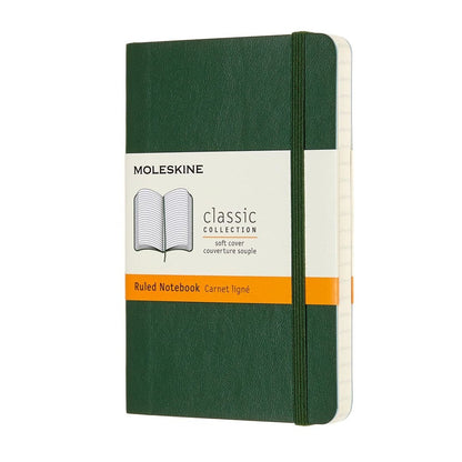 Moleskine Pocket Ruled Soft Cover Notebooks